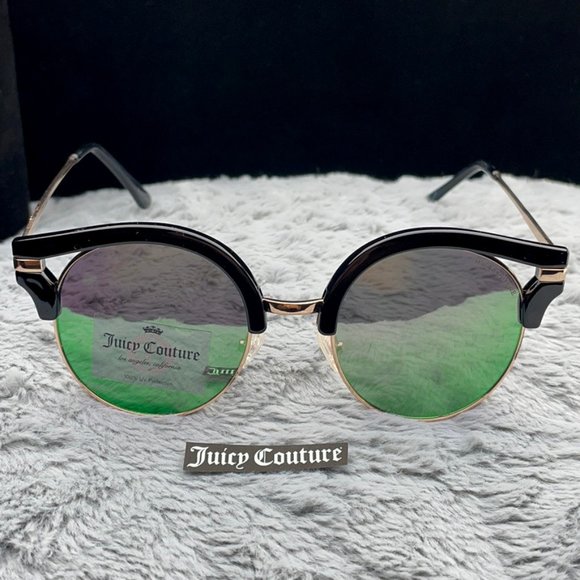 Juicy Couture Black/Gold Cat Eye Sunglasses NWT SG109 - Picture 7 of 11
